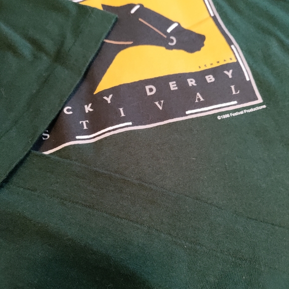 Vintage 1998 Kentucky Derby single stitch t-shirt 2XL - Picture 3 of 5